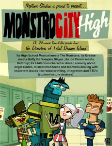 monster high school cartoon
