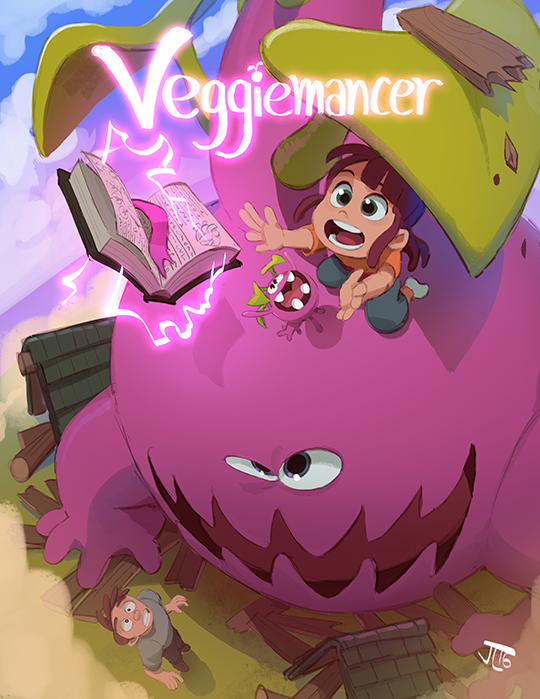 veggiemancer justin chan animation